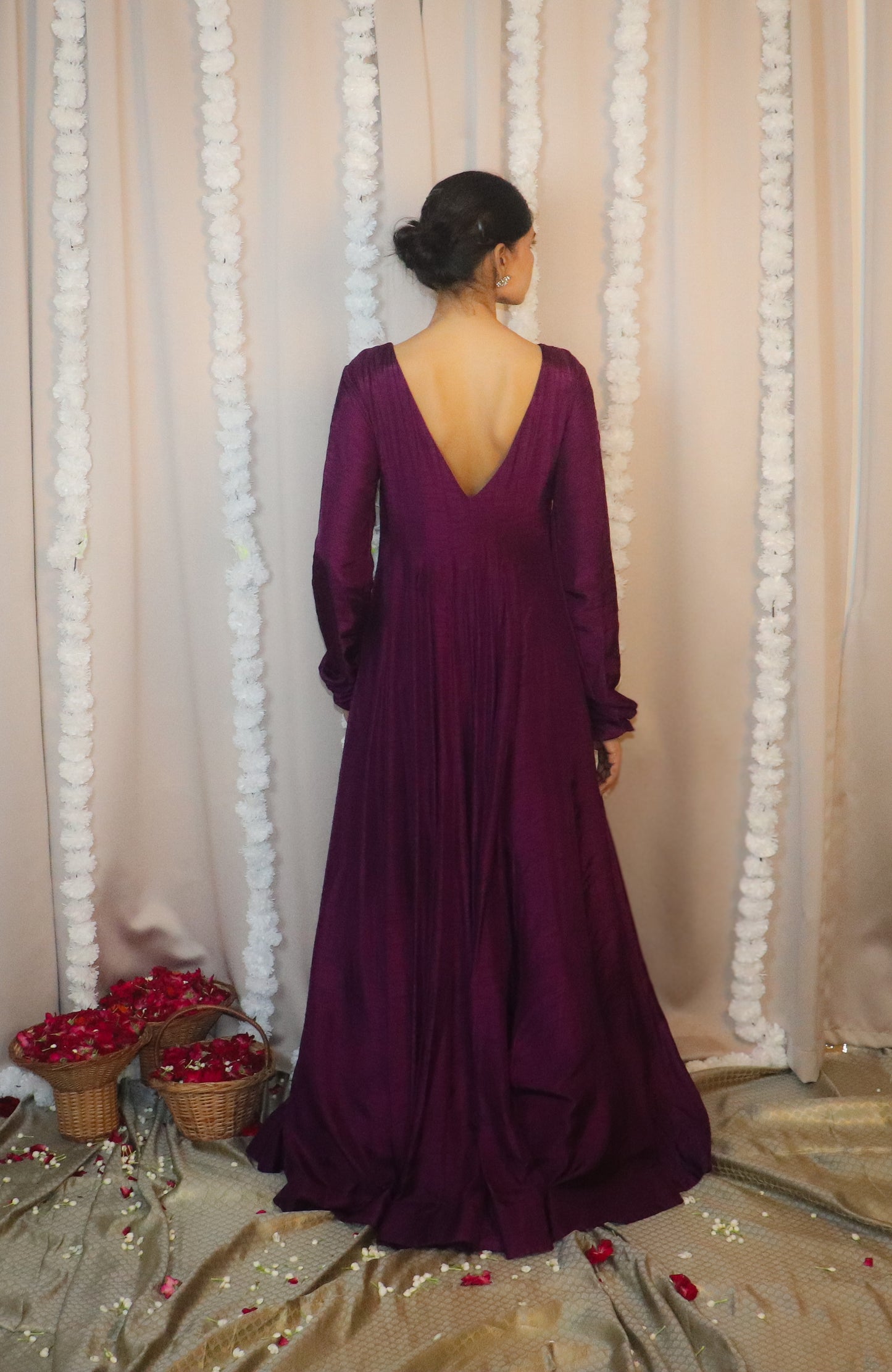 Violet Saanjh Gown