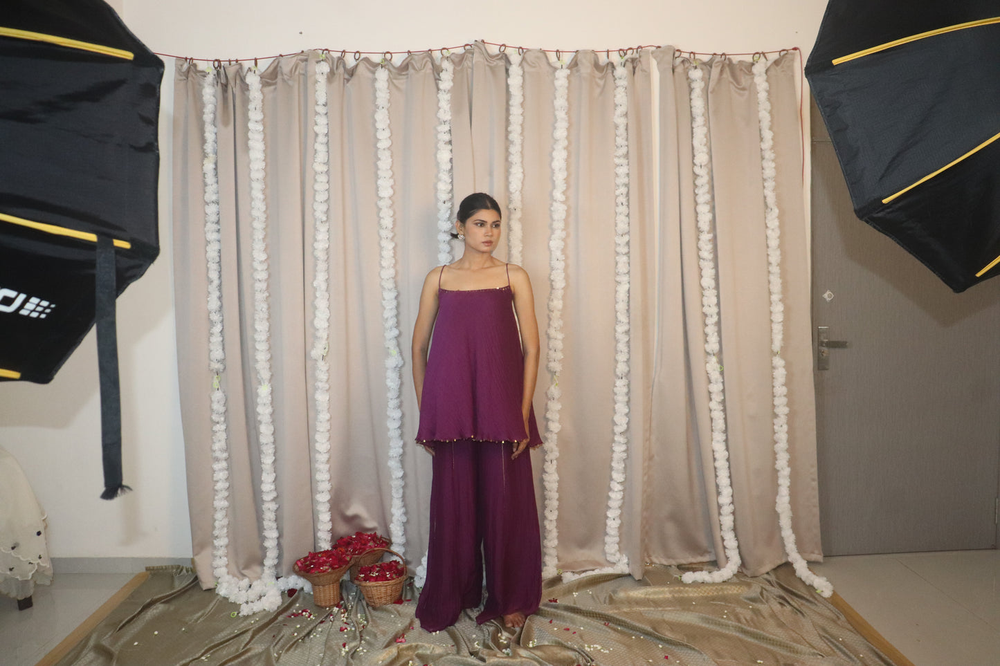 Violet Iris Co-ord Set