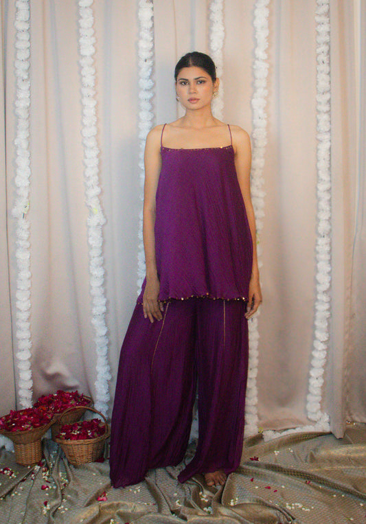Violet Iris Co-ord Set