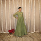 Sage Noor Anarkali Set