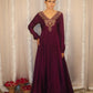Violet Saanjh Gown