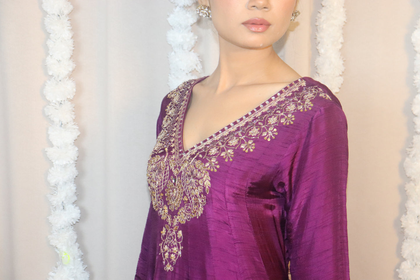 Violet Saanjh Gown
