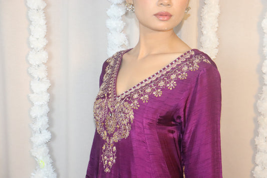 Violet Saanjh Gown