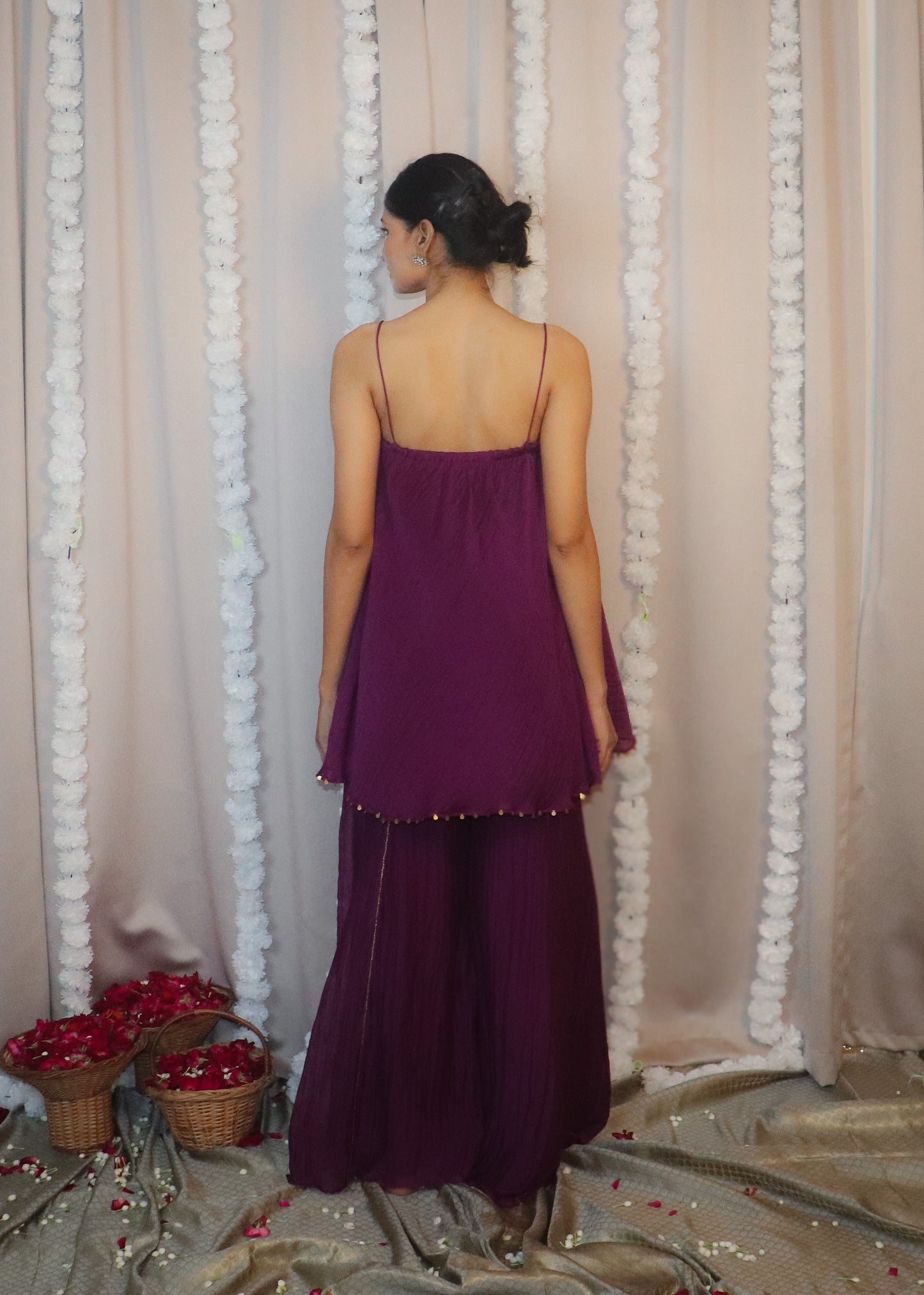 Violet Iris Co-ord Set