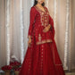 Red Gulmohar Lehenga Set